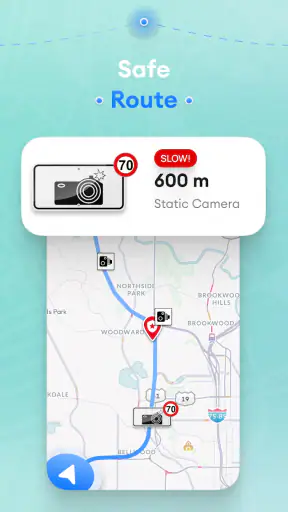 แผนที่ไดรฟ์ - เรดาร์ screenshot