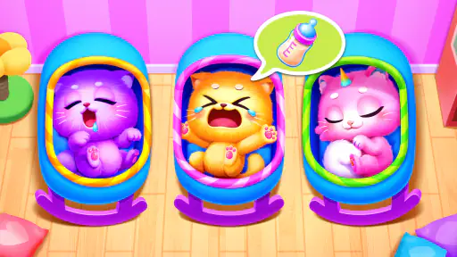 แพนด้าน้อย: รับเลี้ยงลูกแมว screenshot