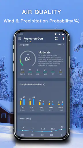 แอพพยากรณ์อากาศที่แม่นยำ PRO screenshot