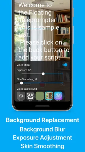 Teleprompter: Floating Notes screenshot