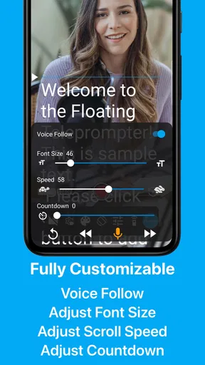 Teleprompter: Floating Notes screenshot