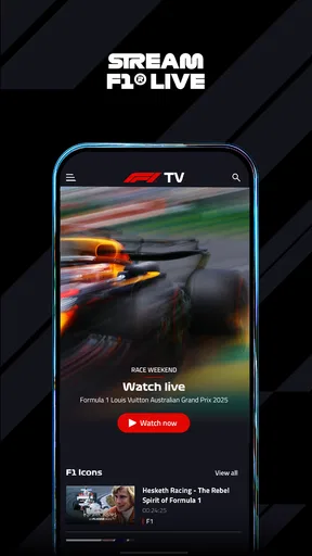 F1 TV screenshot