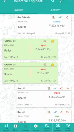 Invoice Maker and Billing App screenshot