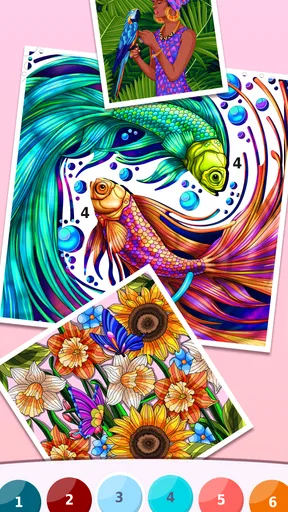 Relax Color - Paint by Number screenshot