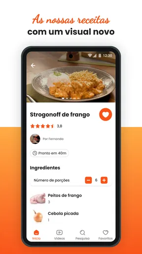 TudoGostoso Receitas screenshot
