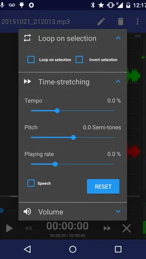 RecForge II Pro: Diktiergerät screenshot