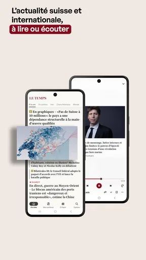 Le Temps, actualités et info screenshot