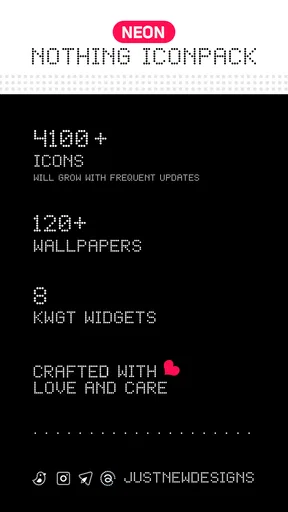 Neon : Dots Iconpack screenshot