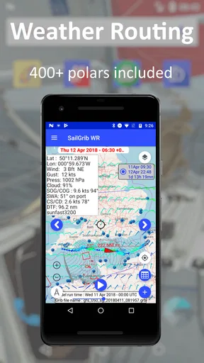 Pro Weather Routing Navigation screenshot
