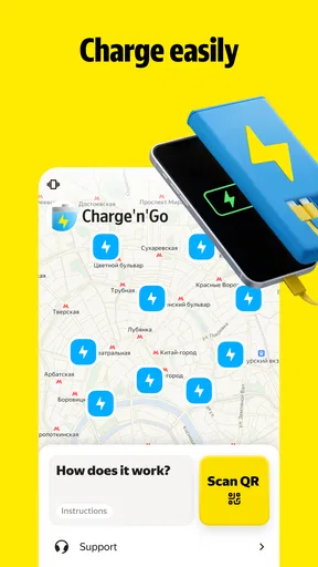 Yandex Go: Taxi Food Delivery screenshot