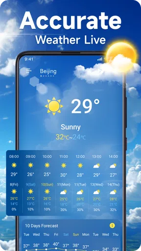 일기 예보 - 지역 날씨 앱 screenshot