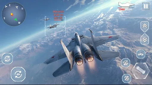 航空機攻撃: ジェット戦闘機 screenshot