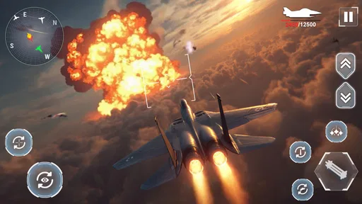 航空機攻撃: ジェット戦闘機 screenshot
