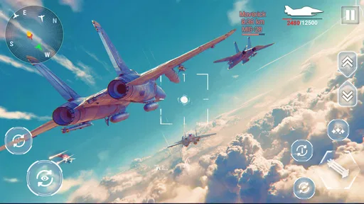 航空機攻撃: ジェット戦闘機 screenshot