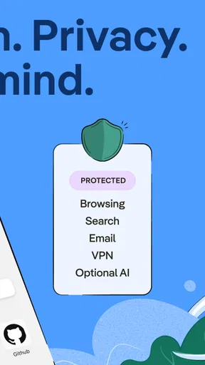 DuckDuckGo Browser, Search, AI screenshot