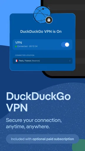 DuckDuckGo Browser, Search, AI screenshot