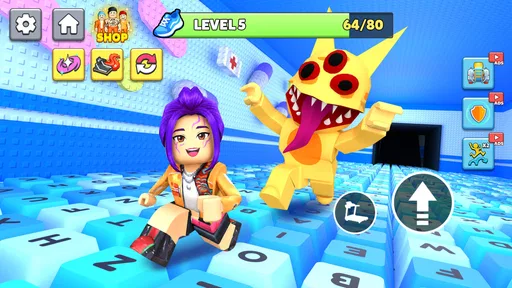 Obby Keyboard: Gugugaga Prison screenshot