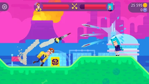 Bowmasters ألعاب حركة ومبارزات screenshot