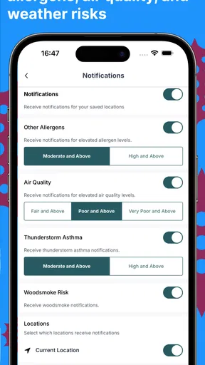 Canberra Pollen Count screenshot