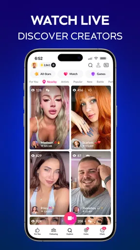 Tango: Live Stream, Video Chat screenshot