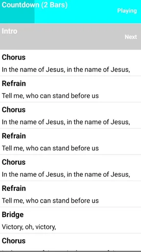 Worship Backing Tracks screenshot