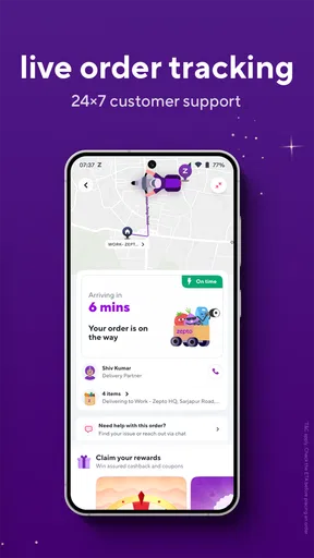Zepto: Groceries in minutes screenshot