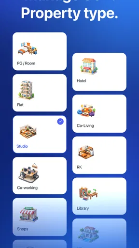 RentOk PG Hostel Flat Manager screenshot