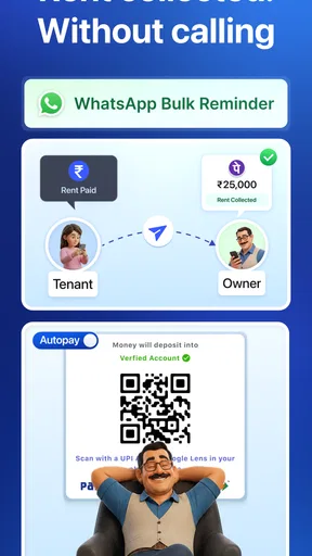 RentOk PG Hostel Flat Manager screenshot