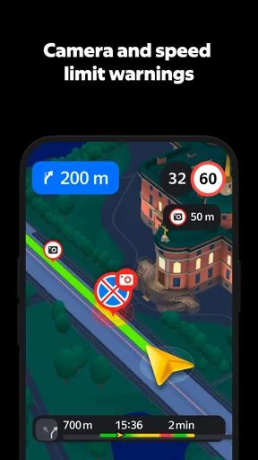 Yandex Navigator screenshot